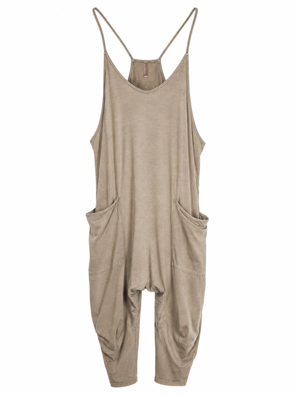 FP Movement Free People Hot Shot Onesie Mocha Latte XS Oversized Romper